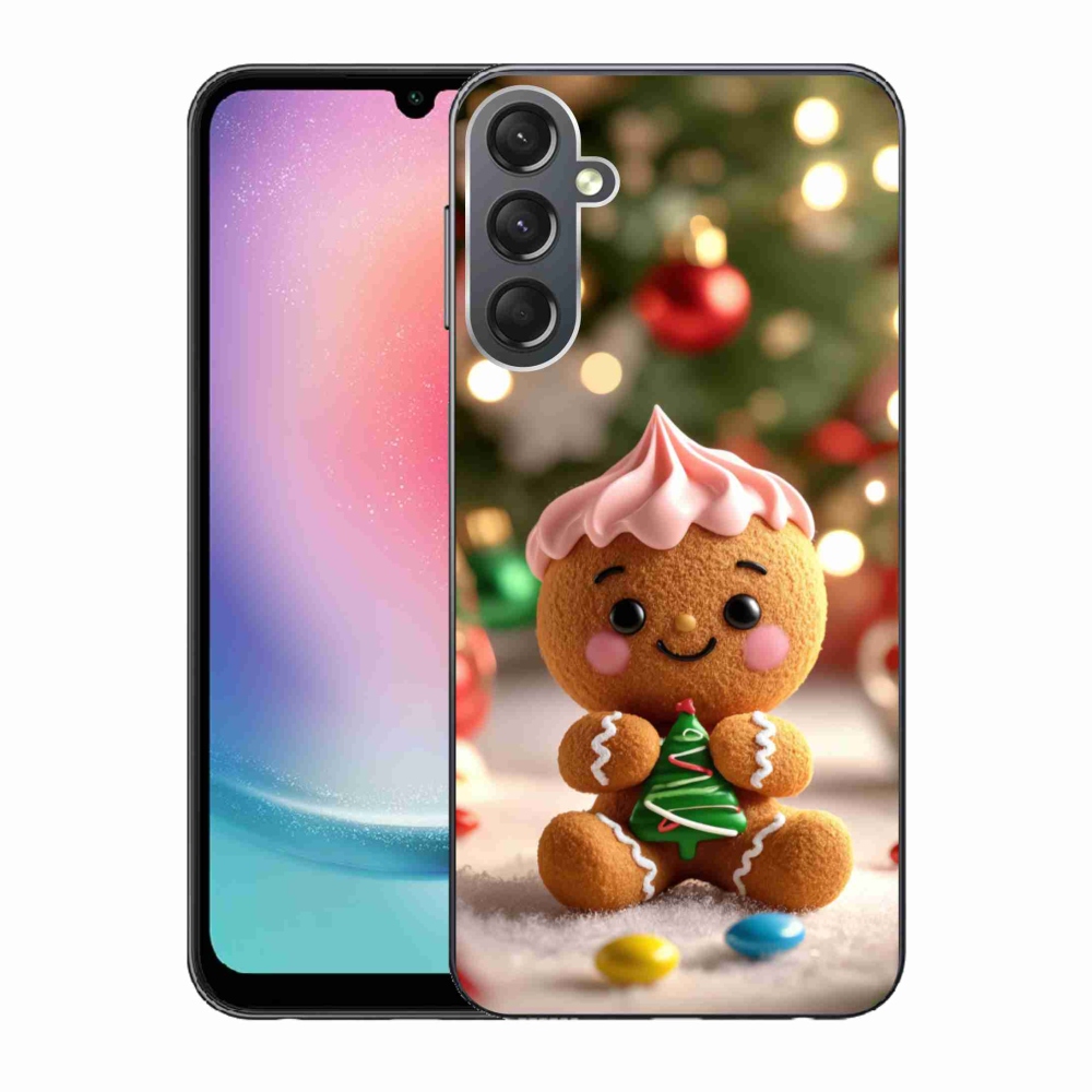 Gelový kryt mmCase na Samsung Galaxy A24 - perníček