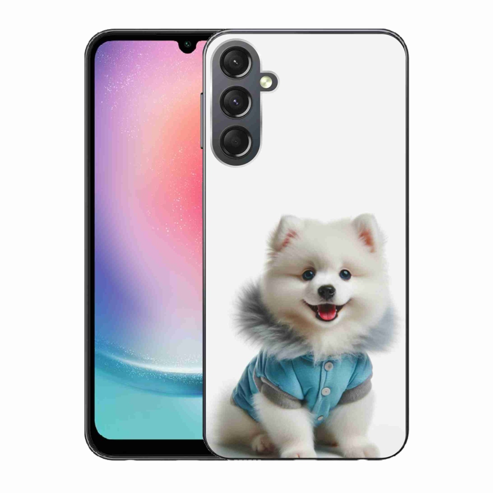 Gelový kryt mmCase na Samsung Galaxy A24 - pomeranian