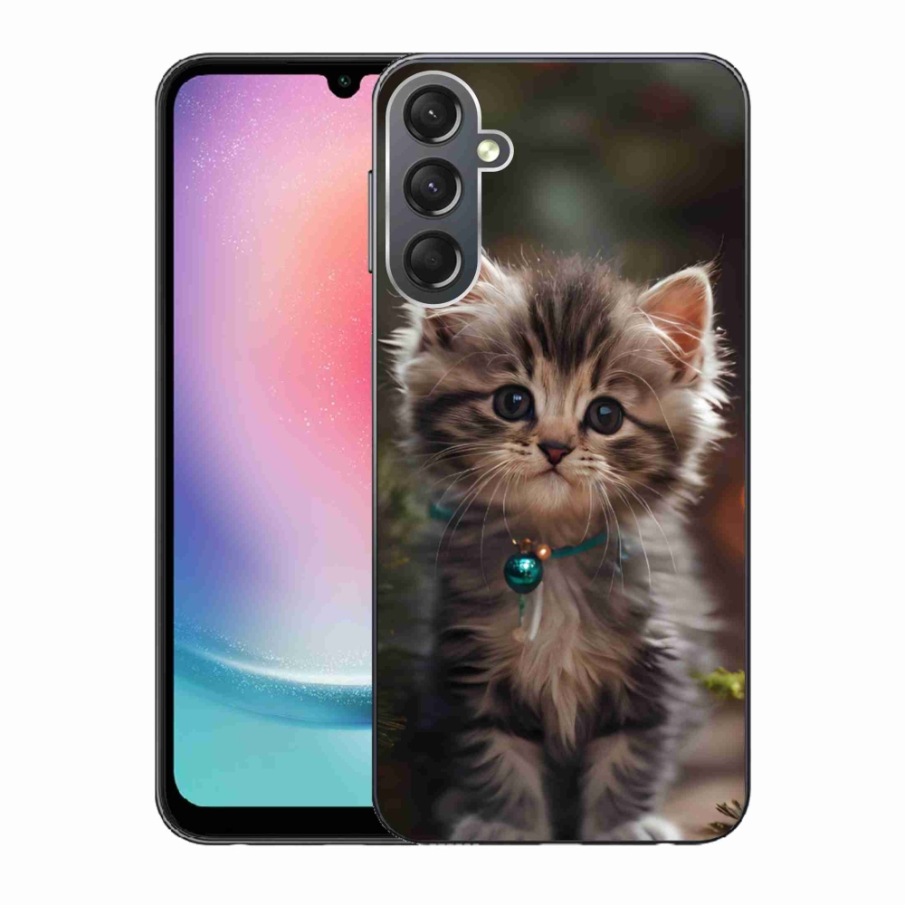 Gelový kryt mmCase na Samsung Galaxy A24 - roztomilé kotě 11