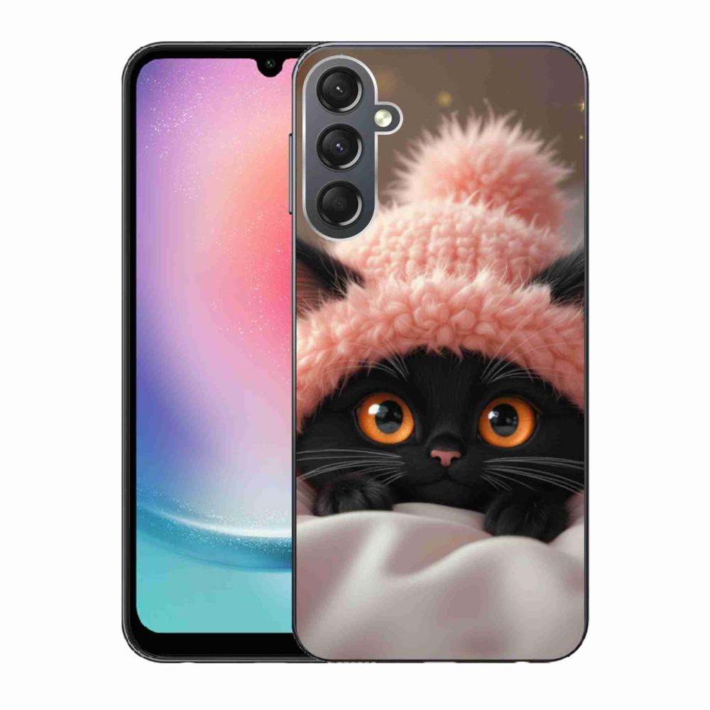 Gelový kryt mmCase na Samsung Galaxy A24 - roztomilé kotě 7