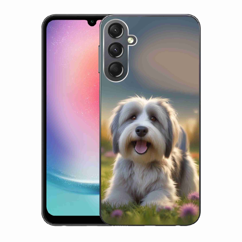 Gelový kryt mmCase na Samsung Galaxy A24 - roztomilý havanský psík
