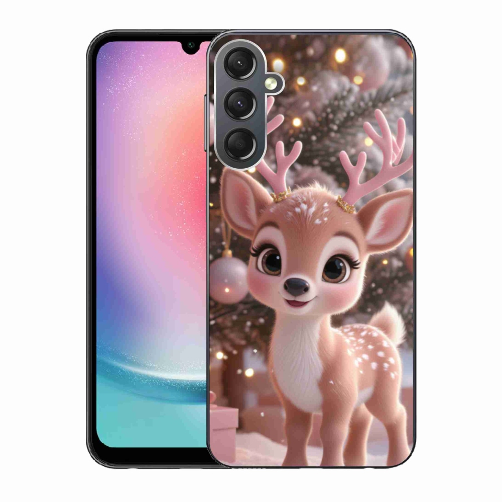 Gelový kryt mmCase na Samsung Galaxy A24 - roztomilý sob