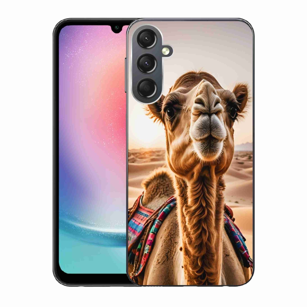 Gelový kryt mmCase na Samsung Galaxy A24 - velbloud
