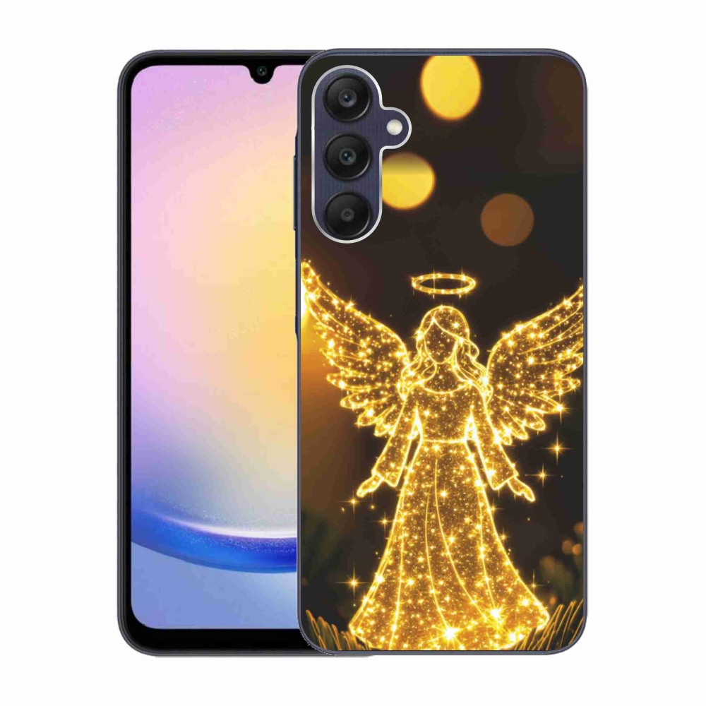 Gelový kryt mmCase na Samsung Galaxy A25 5G - anděl