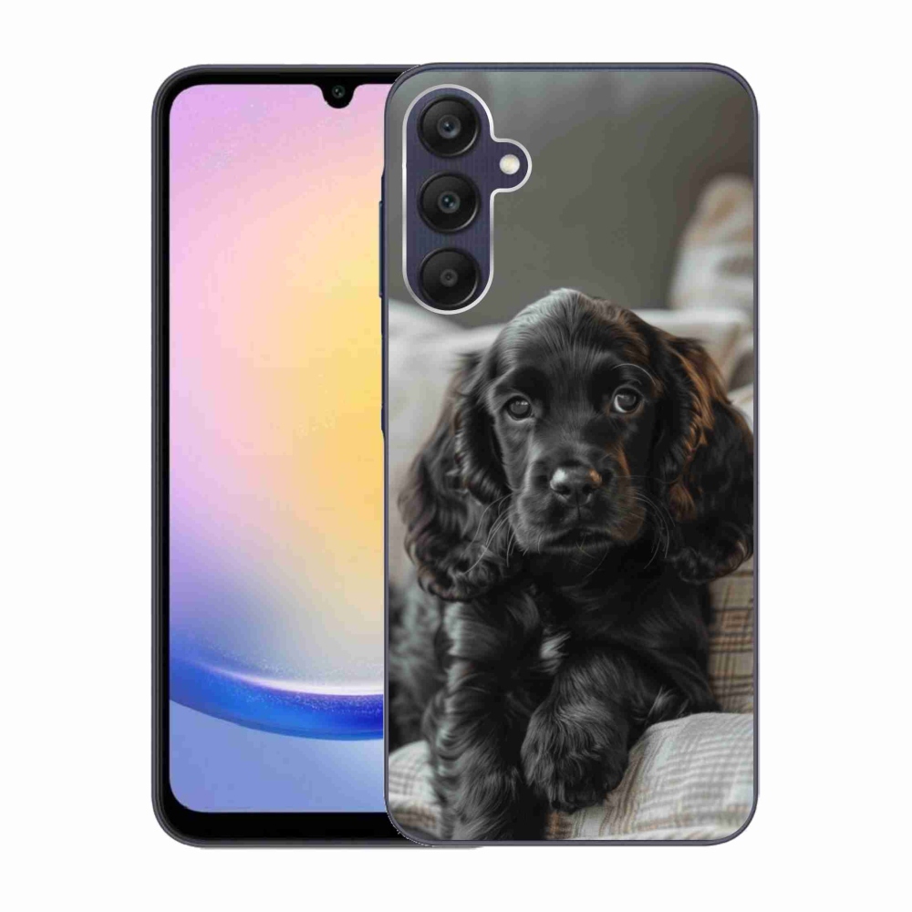 Gelový kryt mmCase na Samsung Galaxy A25 5G - anglický kokršpaněl