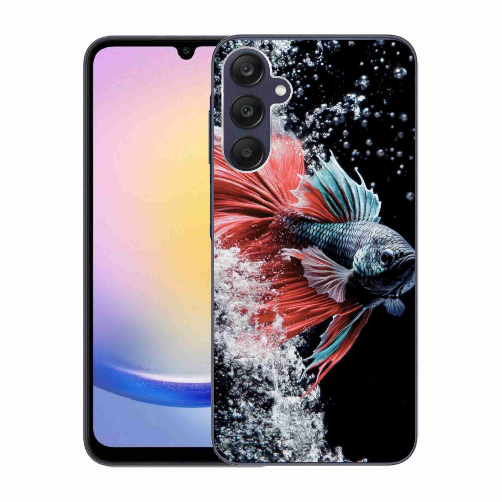 Gelový kryt mmCase na Samsung Galaxy A25 5G - bojovnice pestrá