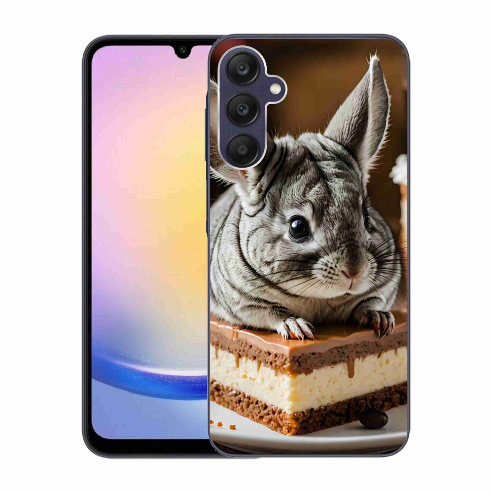 Gelový kryt mmCase na Samsung Galaxy A25 5G - činčila