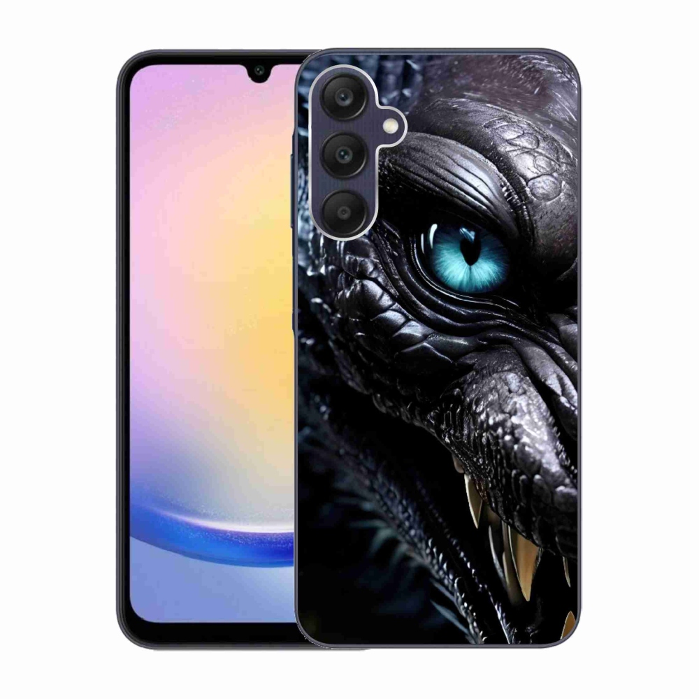 Gelový kryt mmCase na Samsung Galaxy A25 5G - dračí pohled