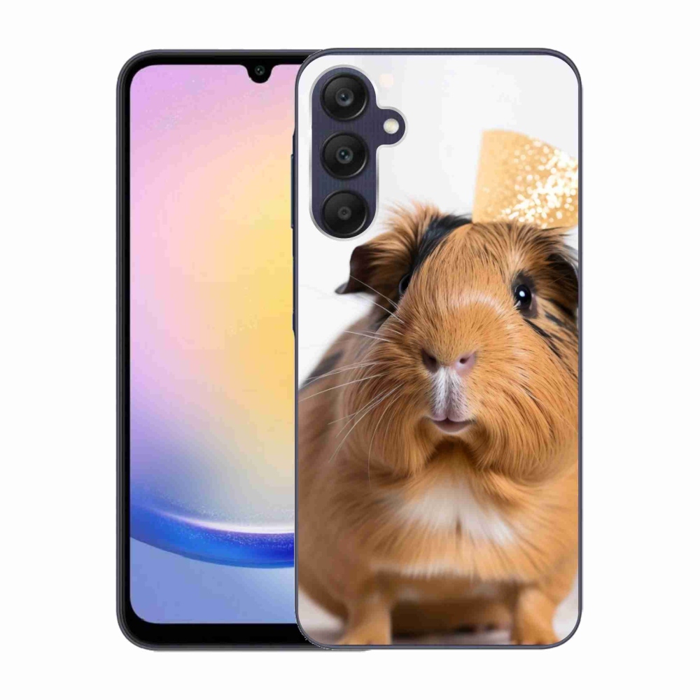 Gelový kryt mmCase na Samsung Galaxy A25 5G - hnědé morče