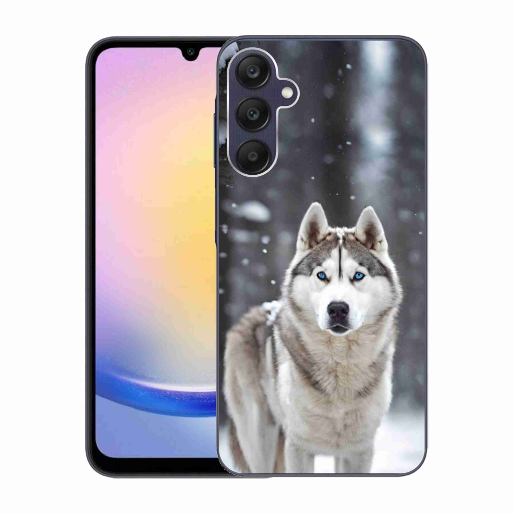 Gelový kryt mmCase na Samsung Galaxy A25 5G - husky 2
