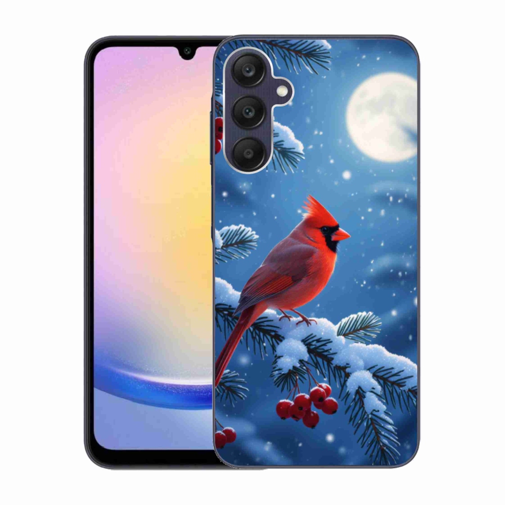 Gelový kryt mmCase na Samsung Galaxy A25 5G - kardinál červený