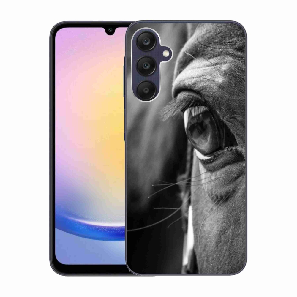 Gelový kryt mmCase na Samsung Galaxy A25 5G - koňský pohled