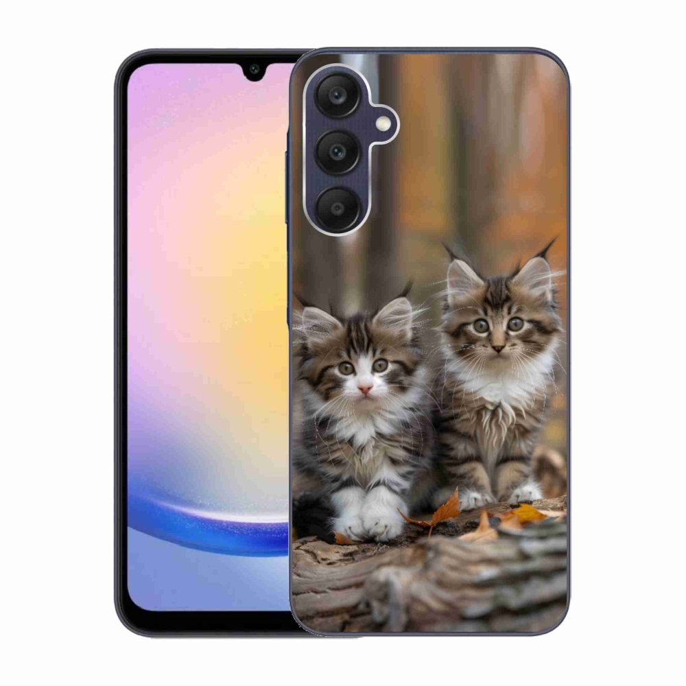 Gelový kryt mmCase na Samsung Galaxy A25 5G - kočičí duo 3