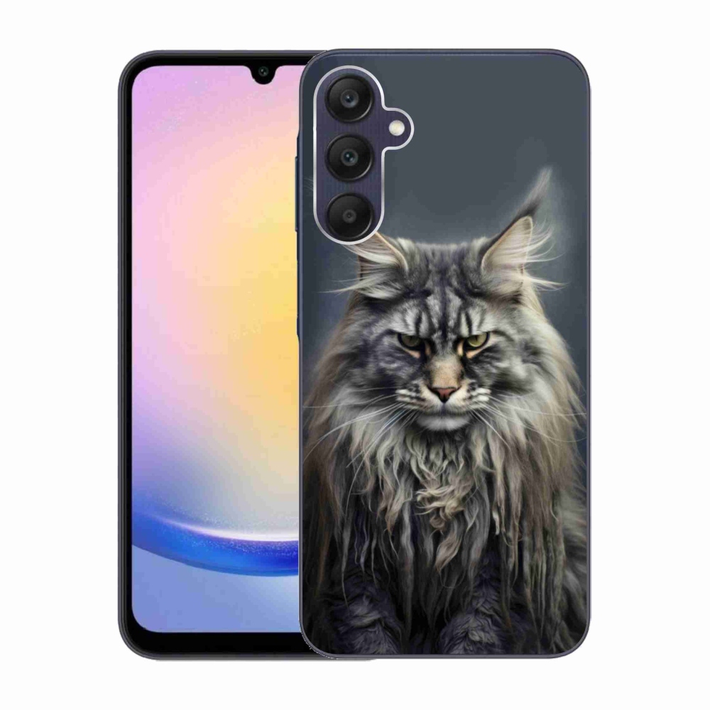 Gelový kryt mmCase na Samsung Galaxy A25 5G - kočíčí pohled 4