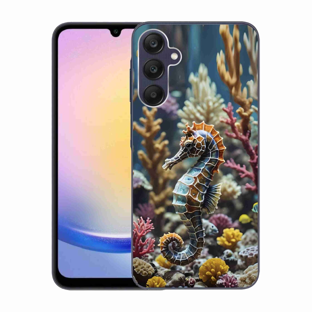Gelový kryt mmCase na Samsung Galaxy A25 5G - mořský koník 2