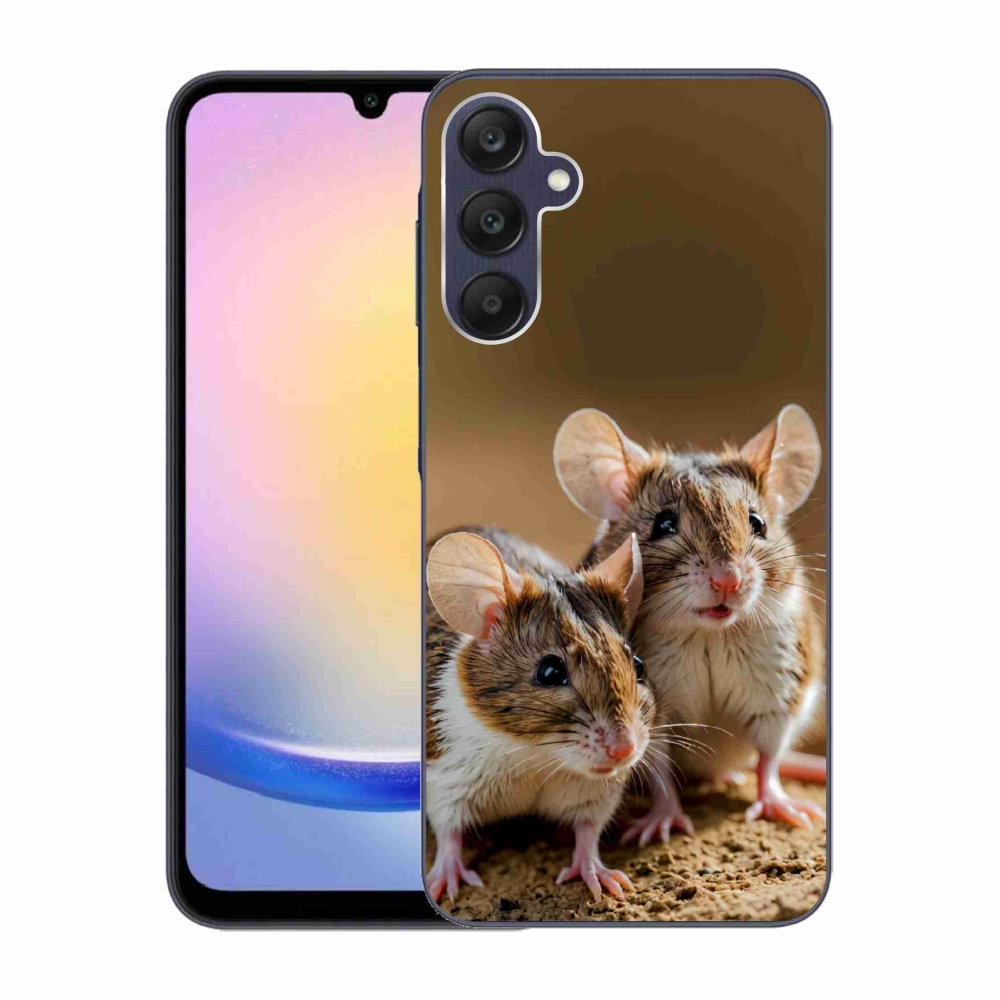 Gelový kryt mmCase na Samsung Galaxy A25 5G - myší duo
