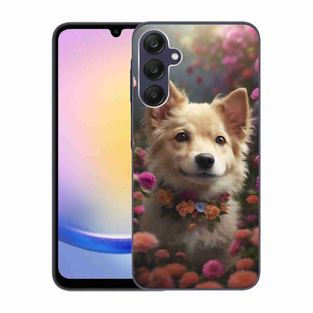 Gelový kryt mmCase na Samsung Galaxy A25 5G - německý špic