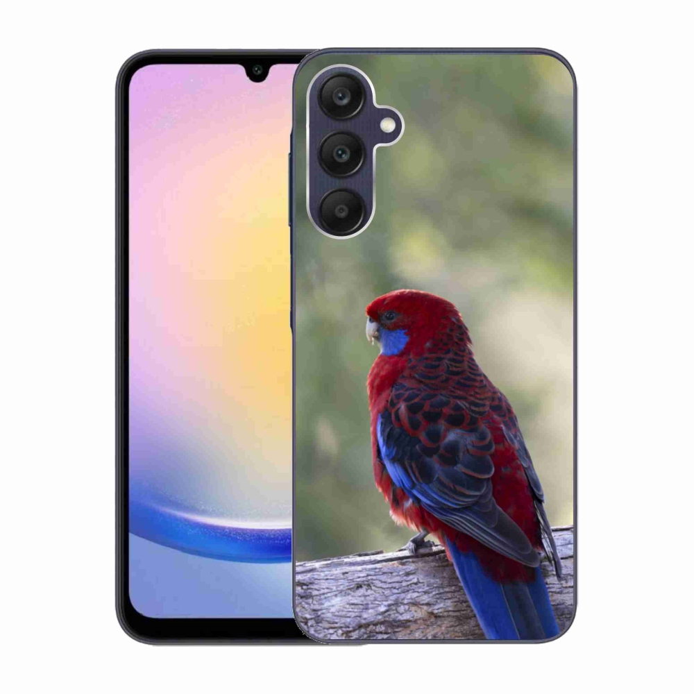 Gelový kryt mmCase na Samsung Galaxy A25 5G - papoušek rosela