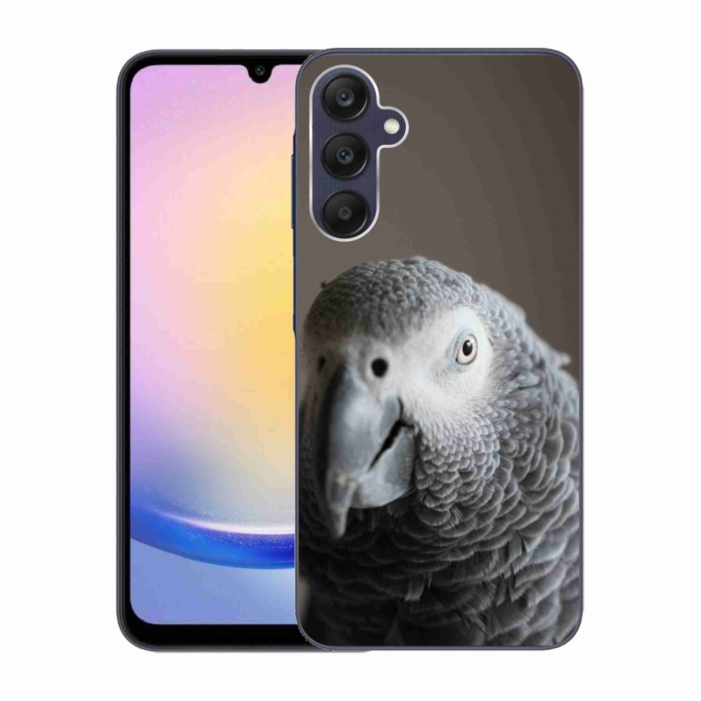 Gelový kryt mmCase na Samsung Galaxy A25 5G - papoušek žako 2