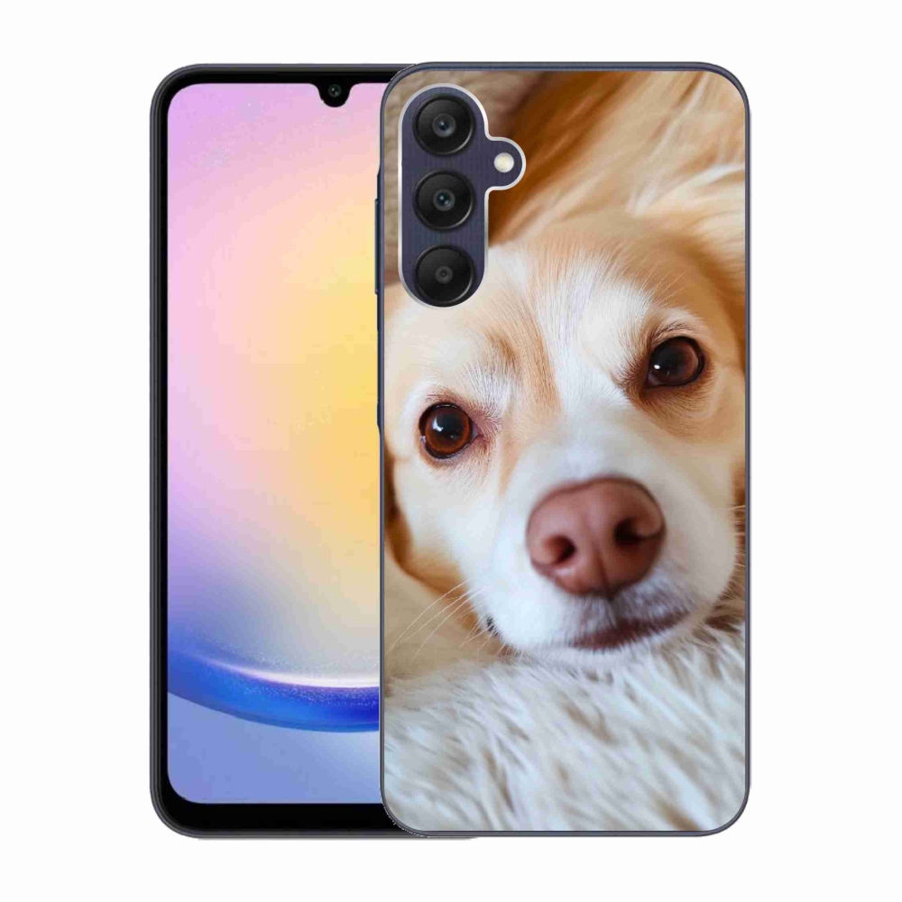Gelový kryt mmCase na Samsung Galaxy A25 5G - Roztomilá čivava