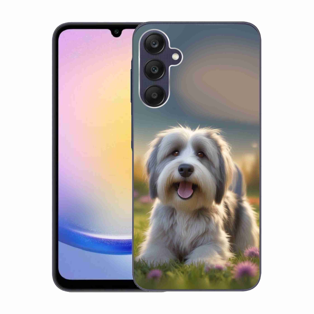 Gelový kryt mmCase na Samsung Galaxy A25 5G - roztomilý havanský psík