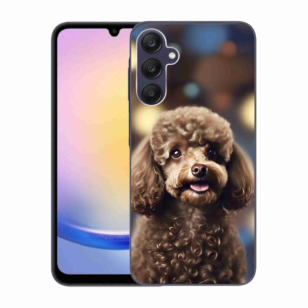 Gelový kryt mmCase na Samsung Galaxy A25 5G - roztomilý pudl