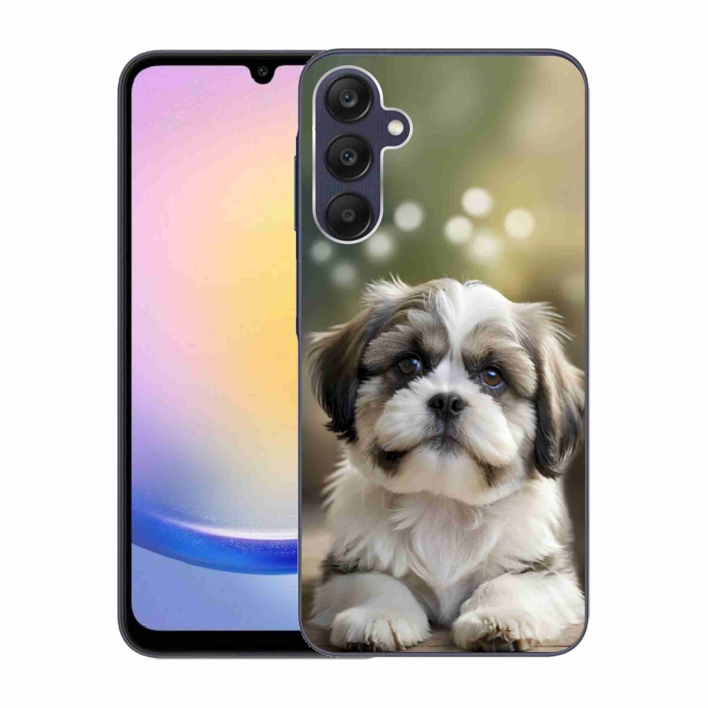 Gelový kryt mmCase na Samsung Galaxy A25 5G - roztomilý shih-tzu