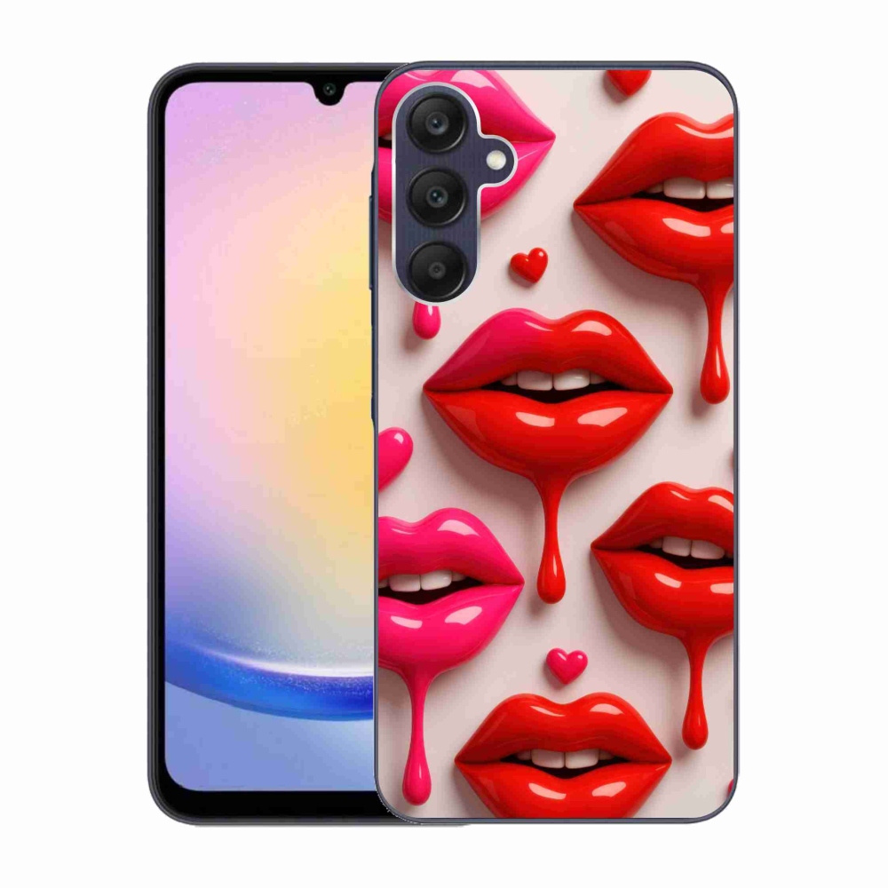 Gelový kryt mmCase na Samsung Galaxy A25 5G - rty 2