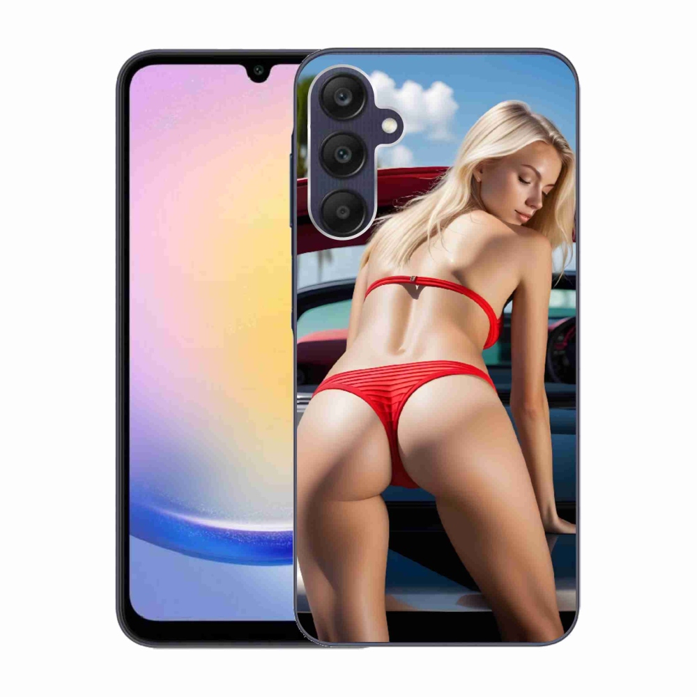 Gelový kryt mmCase na Samsung Galaxy A25 5G - sexy žena 2