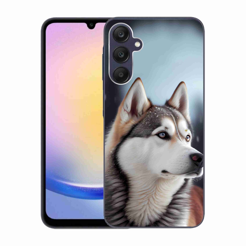 Gelový kryt mmCase na Samsung Galaxy A25 5G - sibiřský husky