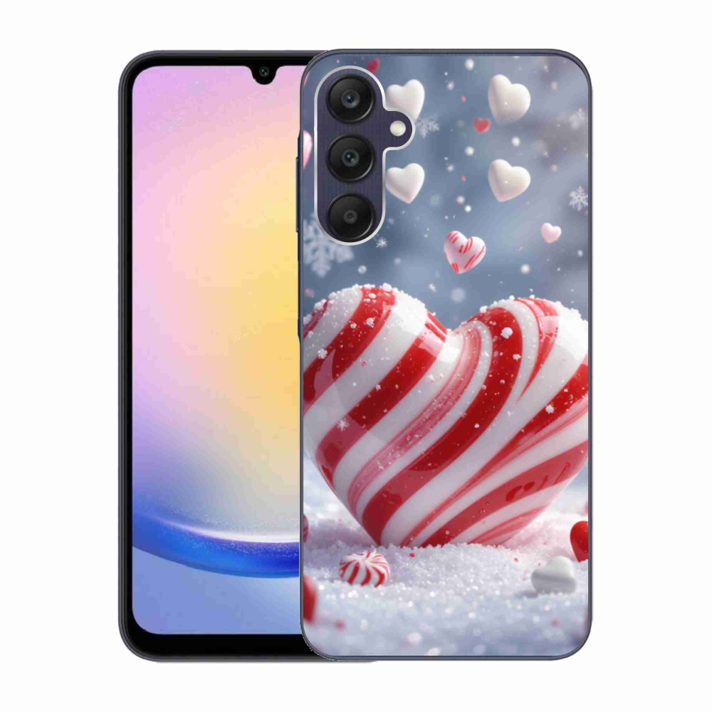 Gelový kryt mmCase na Samsung Galaxy A25 5G - sladké srdce