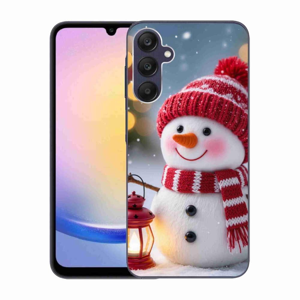 Gelový kryt mmCase na Samsung Galaxy A25 5G - sněhulák 2