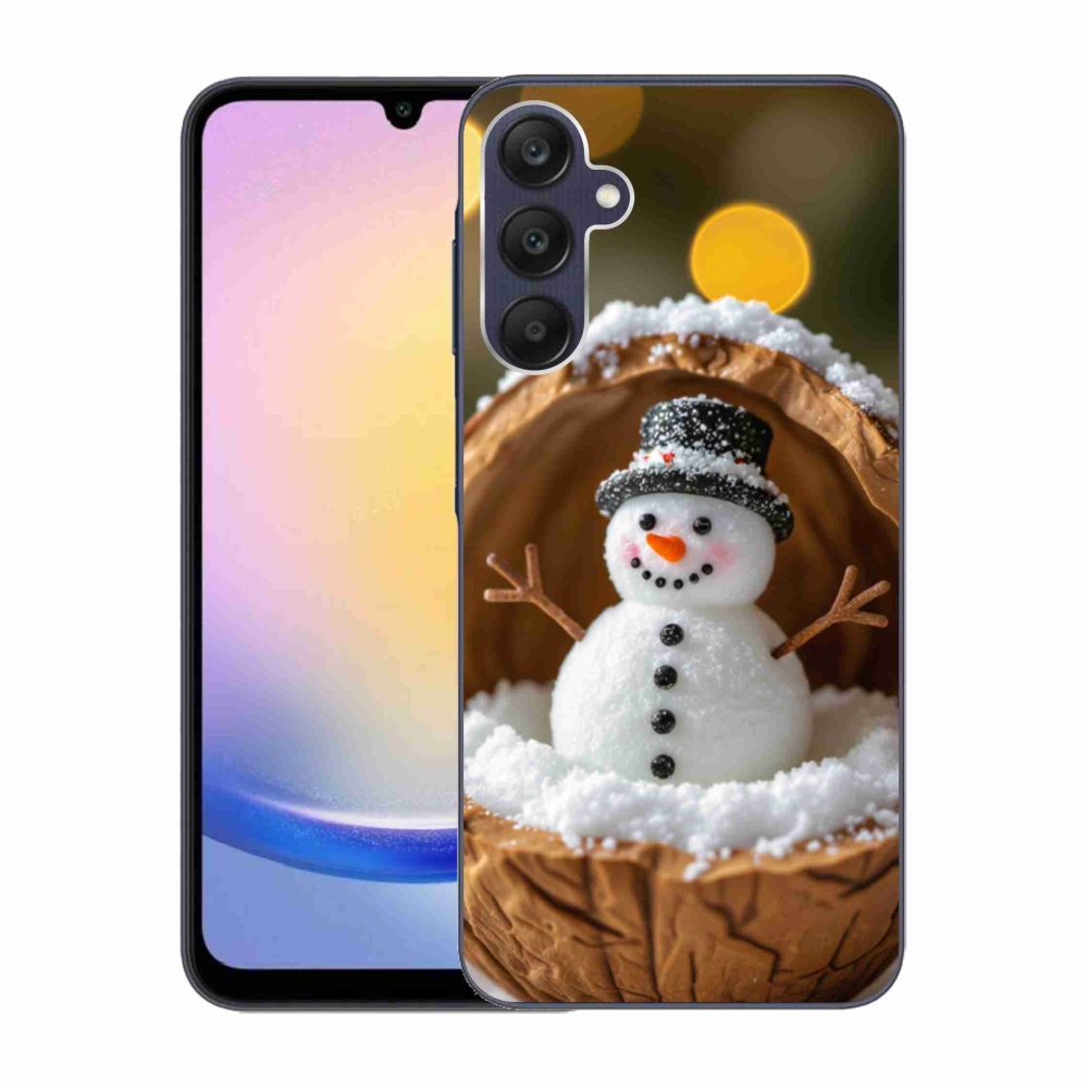 Gelový kryt mmCase na Samsung Galaxy A25 5G - sněhulák 4