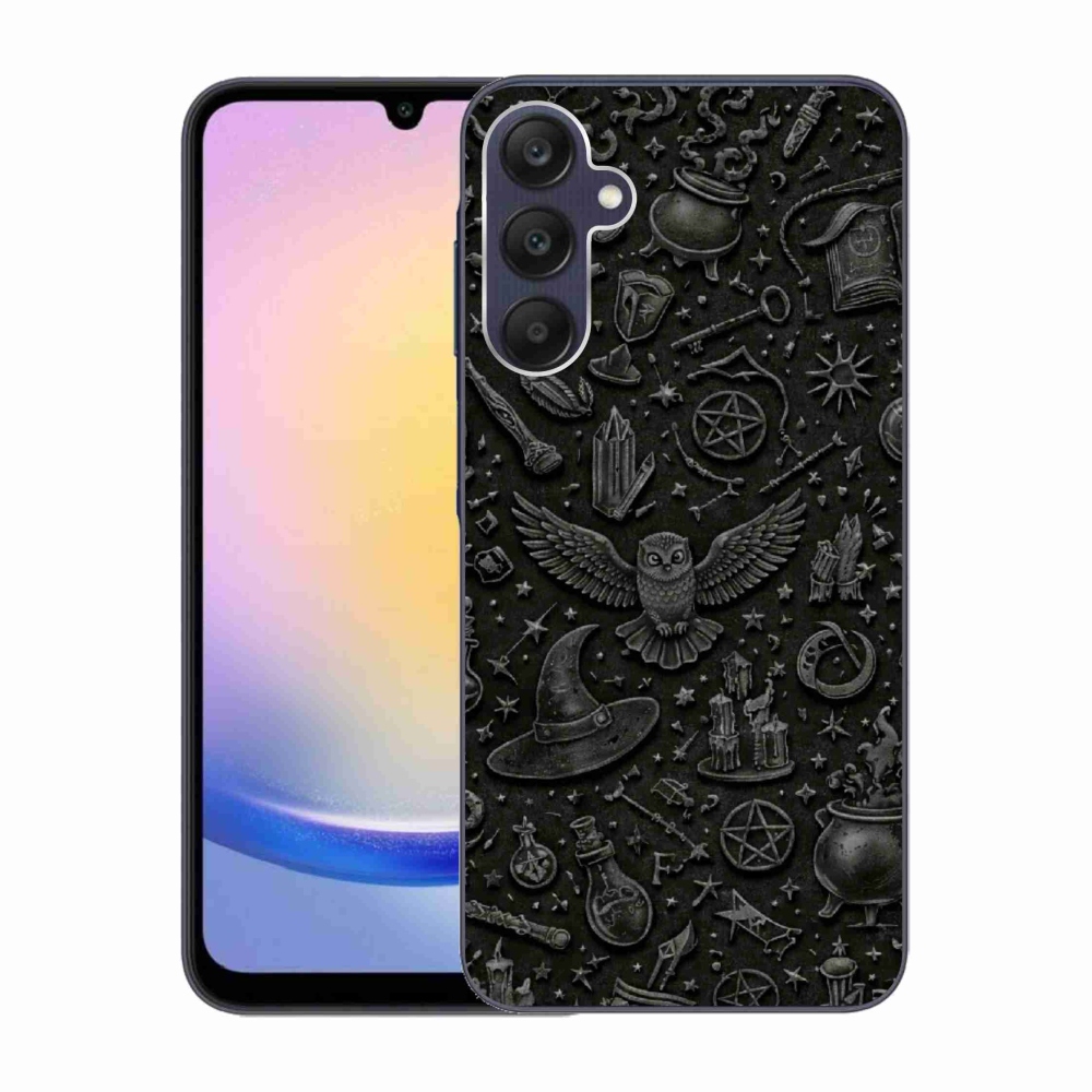 Gelový kryt mmCase na Samsung Galaxy A25 5G - tmavý magický svět