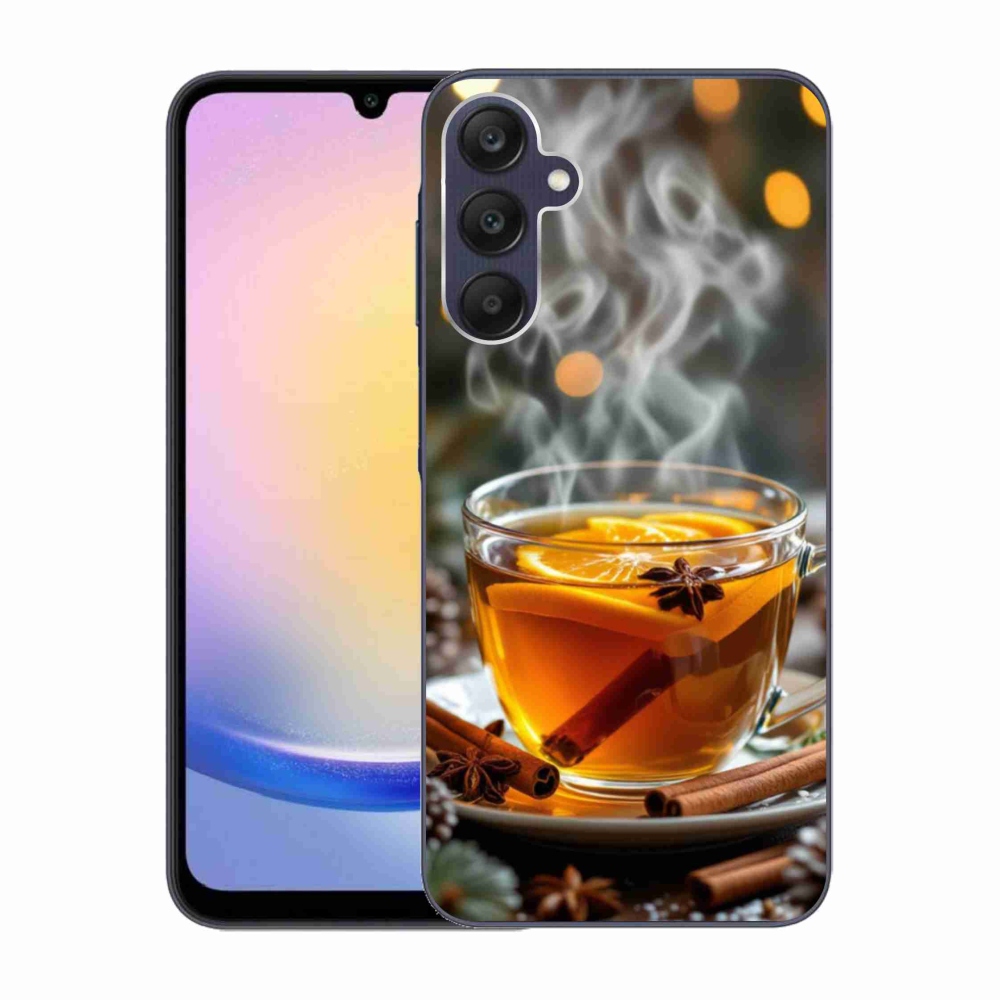 Gelový kryt mmCase na Samsung Galaxy A25 5G - vánoční punč