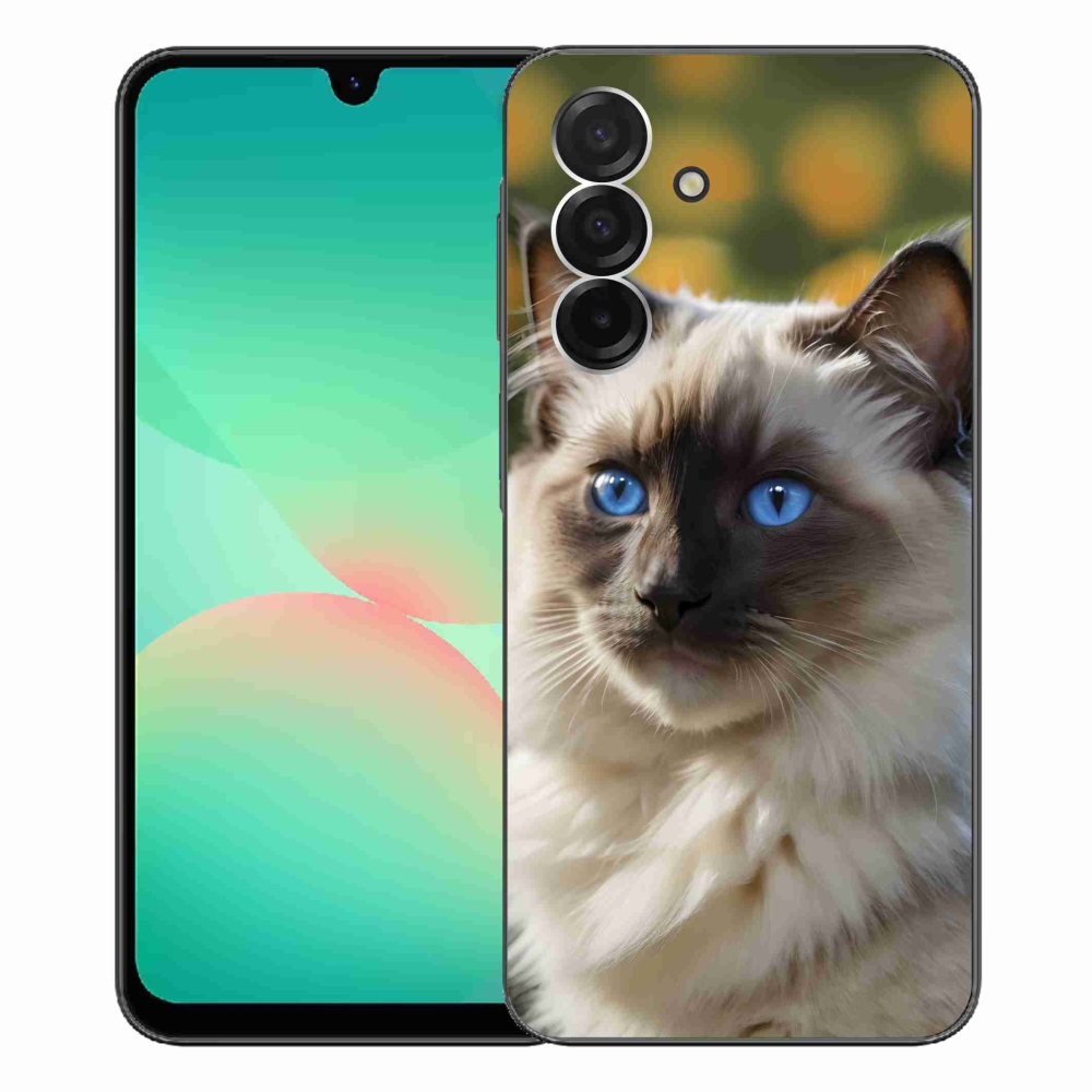 Gelový kryt mmCase na Samsung Galaxy A26 5G - bílý ragdoll