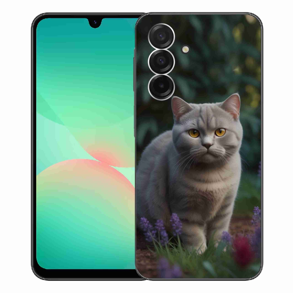 Gelový kryt mmCase na Samsung Galaxy A26 5G - britská kočka