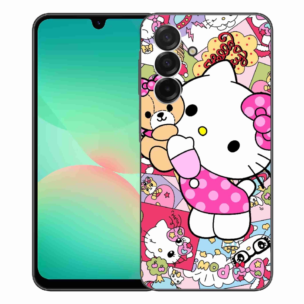 Gelový kryt mmCase na Samsung Galaxy A26 5G - cute kitty
