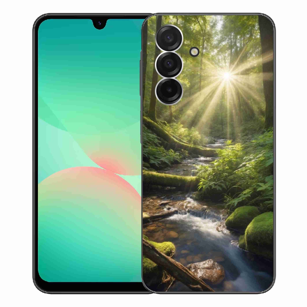 Gelový kryt mmCase na Samsung Galaxy A26 5G - hlubina lesa