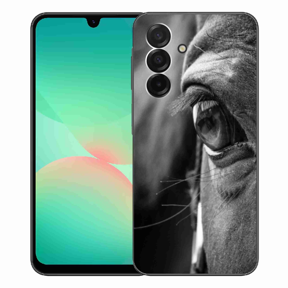 Gelový kryt mmCase na Samsung Galaxy A26 5G - koňský pohled