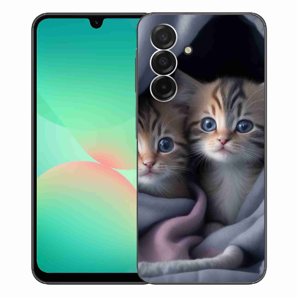 Gelový kryt mmCase na Samsung Galaxy A26 5G - kočičí duo 2