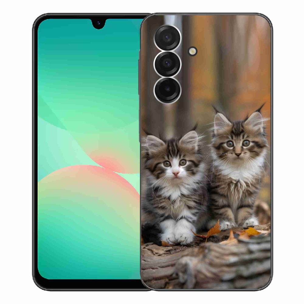 Gelový kryt mmCase na Samsung Galaxy A26 5G - kočičí duo 3