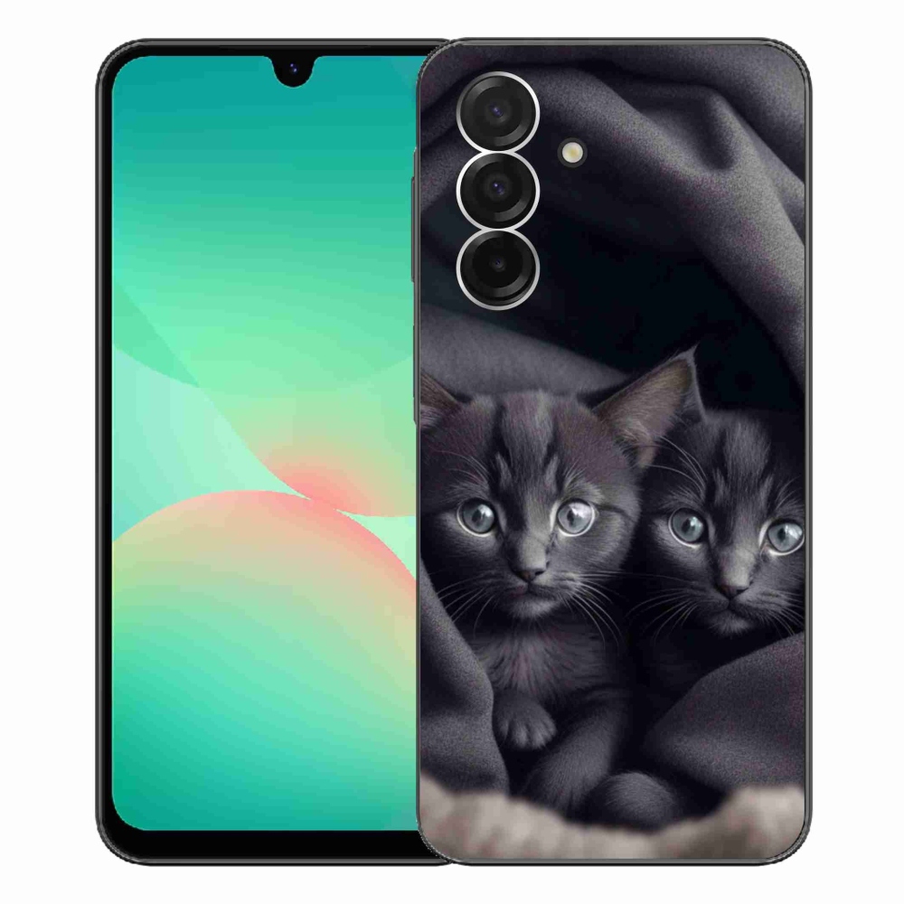 Gelový kryt mmCase na Samsung Galaxy A26 5G - kočičí duo