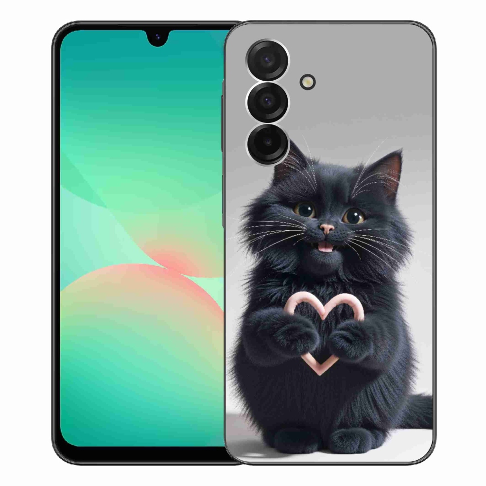 Gelový kryt mmCase na Samsung Galaxy A26 5G - kočičí láska 3