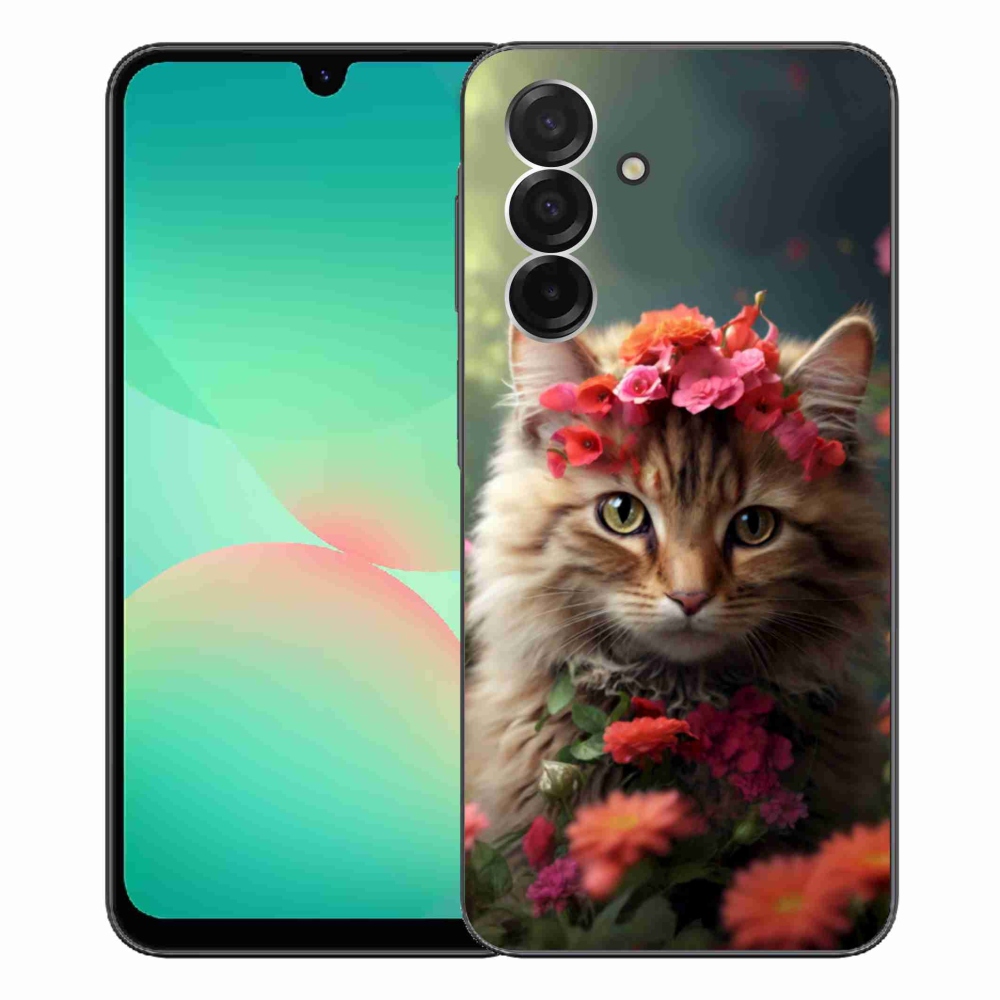 Gelový kryt mmCase na Samsung Galaxy A26 5G - kočíčí princezna