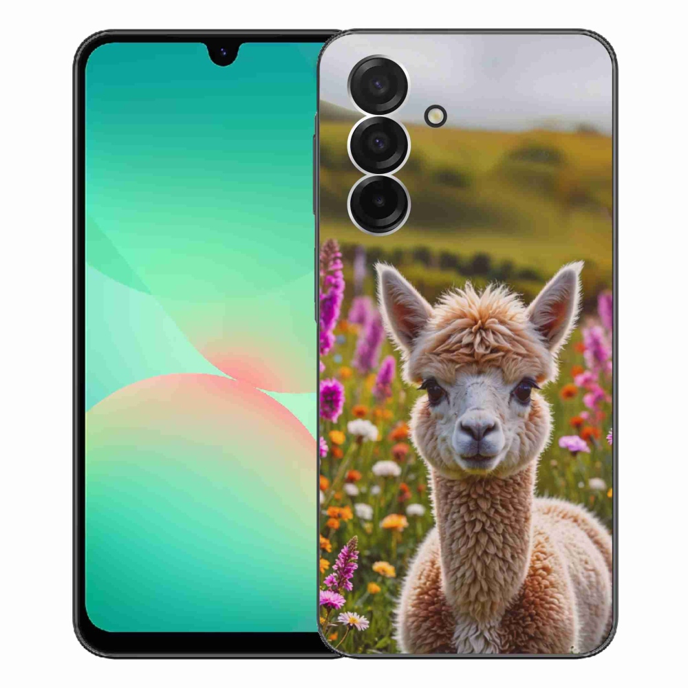 Gelový kryt mmCase na Samsung Galaxy A26 5G - lama na louce