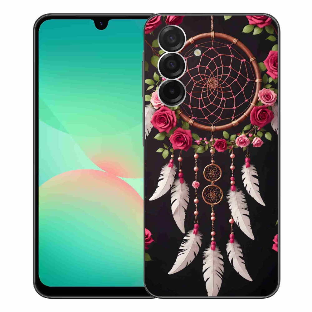 Gelový kryt mmCase na Samsung Galaxy A26 5G - lapač snů s růžemi