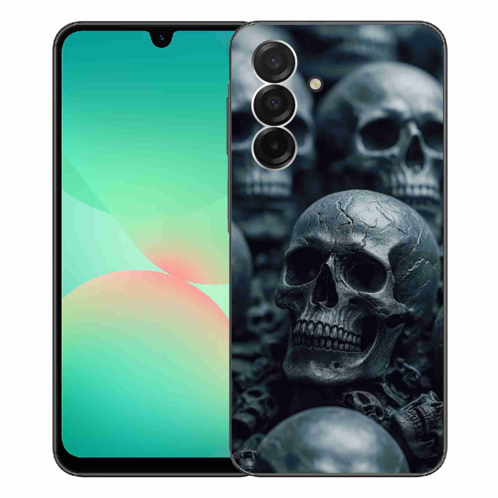 Gelový kryt mmCase na Samsung Galaxy A26 5G - lebka 2