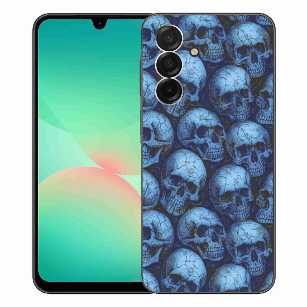 Gelový kryt mmCase na Samsung Galaxy A26 5G - lebky