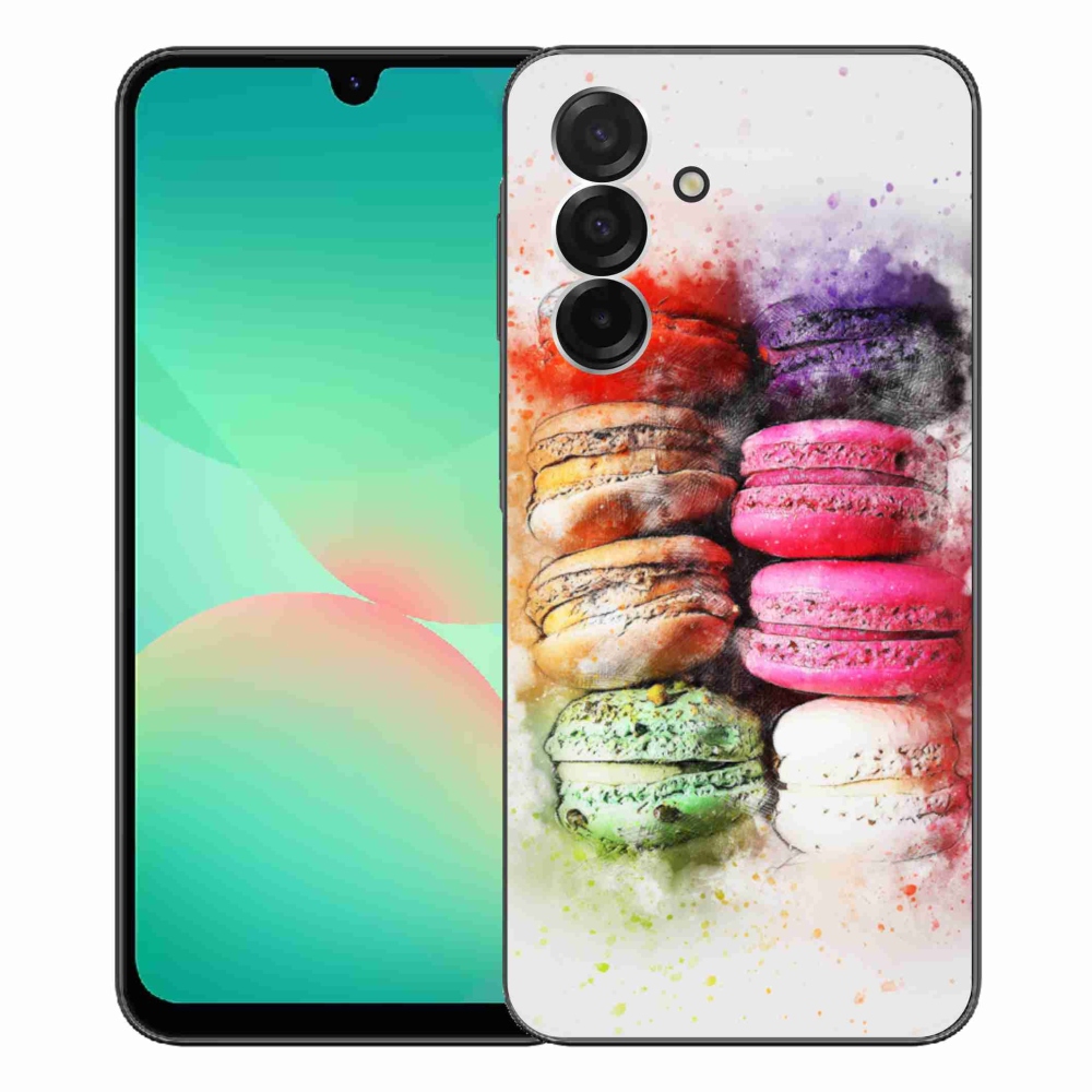Gelový kryt mmCase na Samsung Galaxy A26 5G - makrónky
